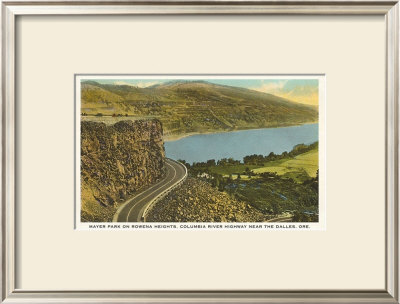 Mayer Park, The Dalles, Oregon Framed Print. zoom. view in room