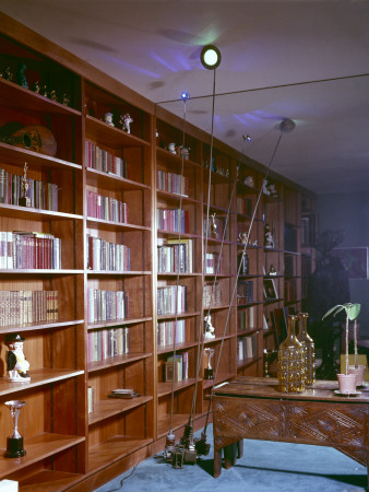 Lighting in John Lennon's Study Stretched Canvas Print