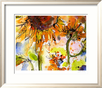 sunflower pictures to print. Abstract Modern Sunflower