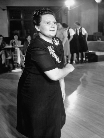 Captain Fay Oldhain Glarring as 2 Pins Remain Standing Stretched Canvas Print