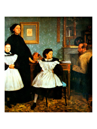 The Bellelli Family Giclee Print The Bellelli Family Giclee Print