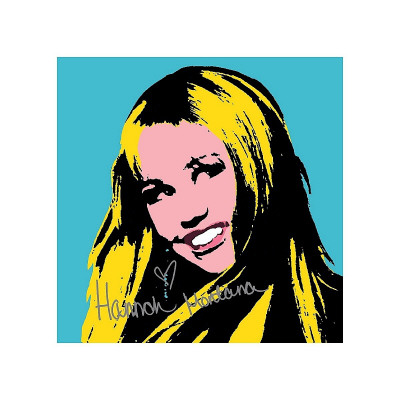 Hannah Montana: Secret Pop Star (blue) Giclee Print Hannah Montana: Secret Pop Star (blue) Giclee Print