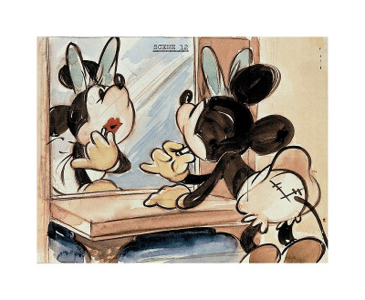 Mickey's Surprise Party, 1939 Giclee Print Mickey's Surprise Party, 1939 Giclee Print