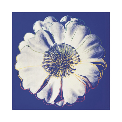 Flower for Tacoma Dome, c.1982 (Blue and White) Giclee Print Flower for Tacoma Dome, c.1982 (Blue and White) Giclee Print