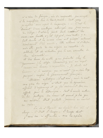 Album Noa Noa : Notes manuscrites
