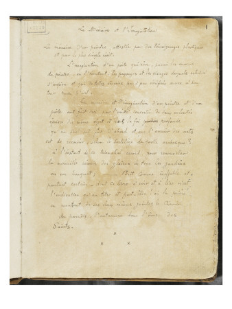 Album Noa Noa : Notes manuscrites la mémoire et limagination