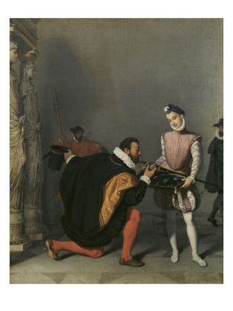 Don Pedro de Tolède baisant lepee dHenri IV