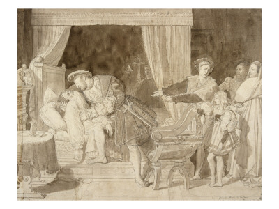 La mort de Leonard de Vinci