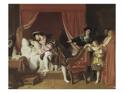 François Ier reçoit les derniers soupirs de Leonard de Vinci