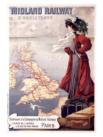 Midland Railway Giclee Print Midland Railway Giclee Print