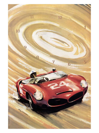 24 Heures du Mans Giclee Print 24 Heures du Mans Giclee Print