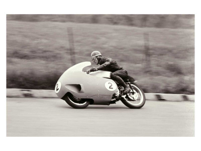 Grand Prix Motorcycle Giclee Print Grand Prix Motorcycle Giclee Print