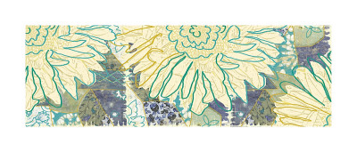 Flower Panel II Giclee Print Flower Panel II Giclee Print