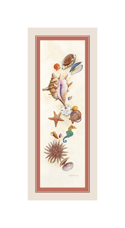 Seashell Island Giclee Print Seashell Island Giclee Print