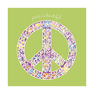 Peace is Beautiful Giclee Print Peace is Beautiful Giclee Print