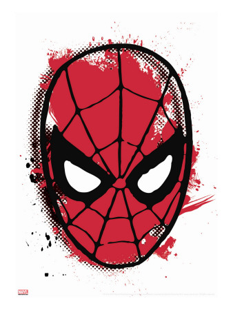 Marvel Comics Retro: Spider-Man Stretched Canvas Print