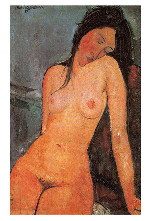 Seated Nude, c.1917 Print Seated Nude, c.1917 Print