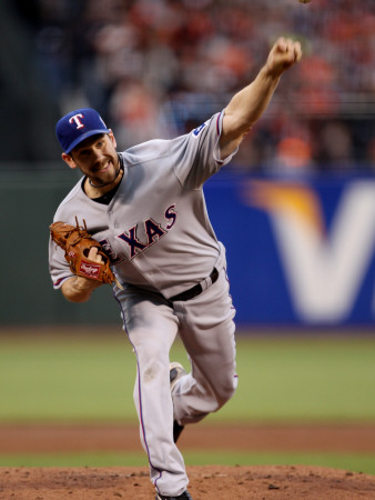 Texas Rangers v San Francisco Giants, Game 1: Cliff Lee Masterprint Texas Rangers v San Francisco Giants, Game 1: Cliff Lee Masterprint