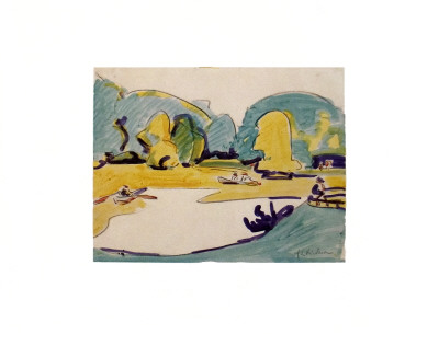 Parklandschaft in Dresden