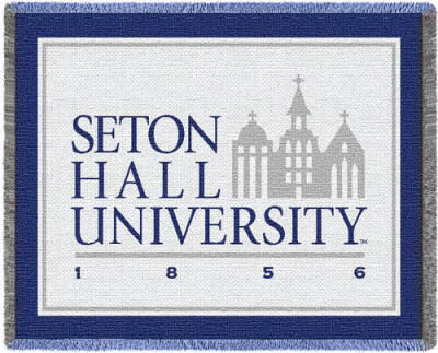 Seton Hall University, Logo Throw Blanket