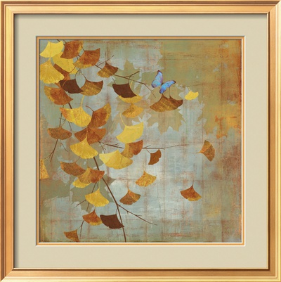 Ginkgo Branch I Framed Print Ginkgo Branch I Framed Print