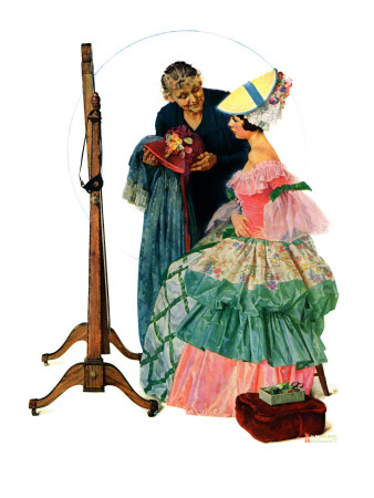 "Dressmaker", January 31,1931 Giclee Print "Dressmaker", January 31,1931 Giclee Print