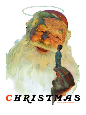 "Christmas, 1927" (King Kong Santa), December 3,1927 Giclee Print "Christmas, 1927" (King Kong Santa), December 3,1927 Giclee Print