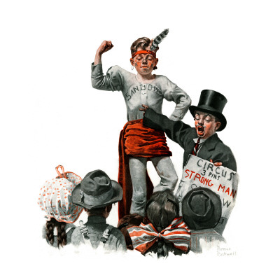 ampquotCircusStrongmanampquotJune31916