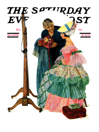 ampquotDressmakerampquotSaturdayEveningPostCoverJanuary311931