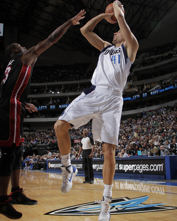 dallas mavericks dirk nowitzki. Miami Heat v Dallas Mavericks: