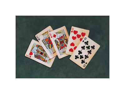 Full House Giclee Print Full House Giclee Print