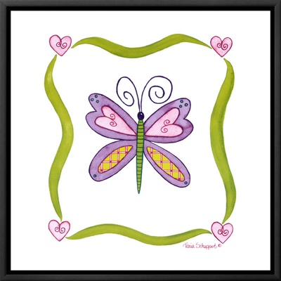 Lovebugs, Butterfly Framed Canvas Print Lovebugs, Butterfly Framed Canvas Print