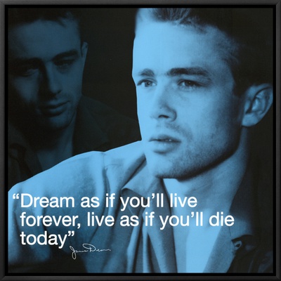 James Dean Framed Canvas Print James Dean Framed Canvas Print