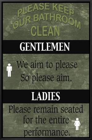 Bathroom Framed Canvas Print Bathroom Framed Canvas Print