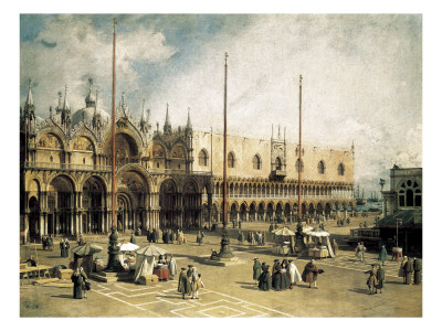 The Square of Saint Marks Venice (Piazza San Marco)