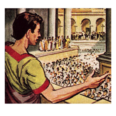 marc antony of rome. Mark Antony Speaking About the
