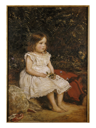 Portrait of Eveline Lees as a Child 1875
