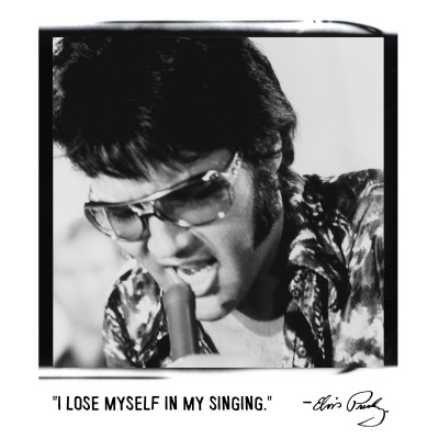 Elvis: Singing Giclee Print Elvis: Singing Giclee Print
