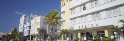 Art Deco Hotels, Ocean Drive, Florida, USA Wall Decal Art Deco Hotels, Ocean Drive, Florida, USA Wall Decal