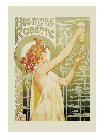 Absinthe Rebette Wall Decal Absinthe Rebette Wall Decal