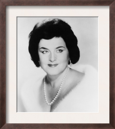 Birgit Nilsson, Swedish Soprano, Famous for Her Operatic Performances of Wagnerian Roles Framed Print Birgit Nilsson, Swedish Soprano, Famous for Her Operatic Performances of Wagnerian Roles Framed Print