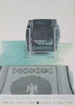 Corbusier Chair and Rug Collectable Print Corbusier Chair and Rug Collectable Print
