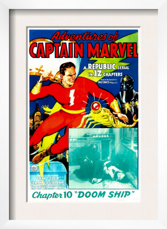 The Adventures of Captain Marvel, 1940 Framed Print The Adventures of Captain Marvel, 1940 Framed Print