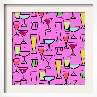 Happy Hour Design Framed Print Happy Hour Design Framed Print