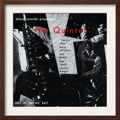 Charlie Parker Quintet - Jazz at Massey Hall Framed Print Charlie Parker Quintet - Jazz at Massey Hall Framed Print