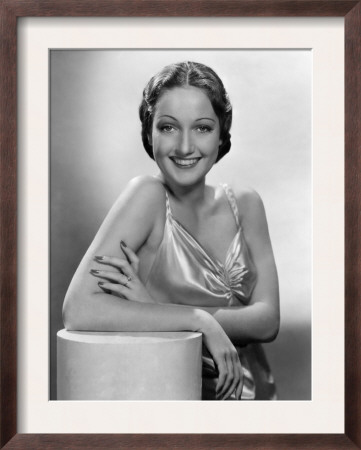 Dorothy Lamour 1937 Framed Print zoom view in room