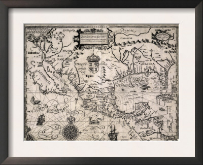 map of cuba and america. 1600 Map of Spanish