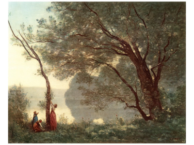 Paysage (Souvenir de Mortefontaine) 1796-1875