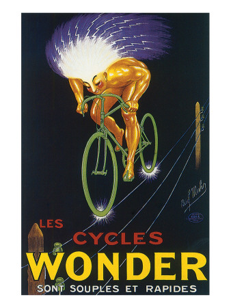 Les Cycles Wonder Sont Souples Et Rapides Premium Giclee Print Les Cycles Wonder Sont Souples Et Rapides Premium Giclee Print