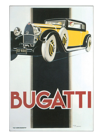 Bugatti Premium Giclee Print Bugatti Premium Giclee Print